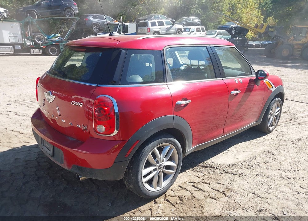 2013 MINI COUNTRYMAN VIN: WMWZB3C51DWM31764