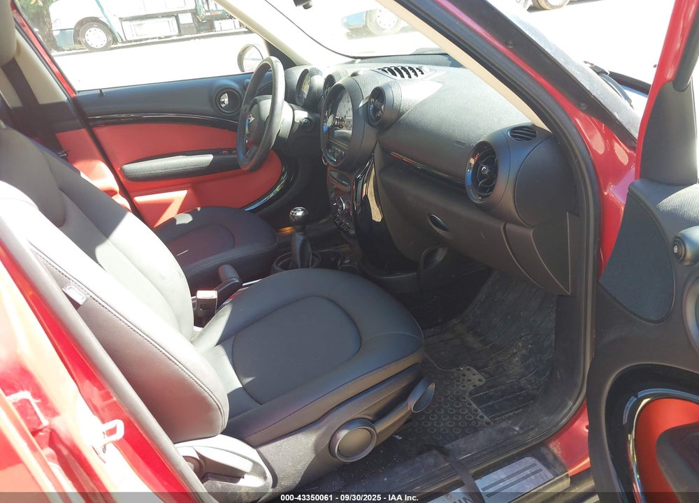 2013 MINI COUNTRYMAN VIN: WMWZB3C51DWM31764