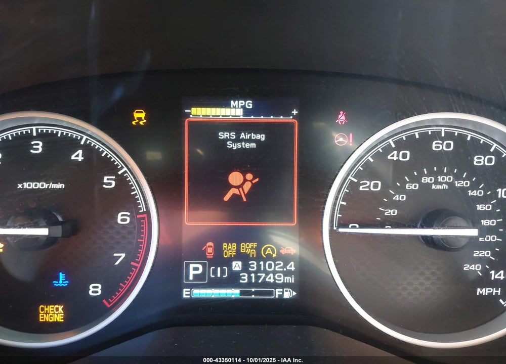 2021 SUBARU FORESTER LIMITED VIN: JF2SKAUC7MH547515