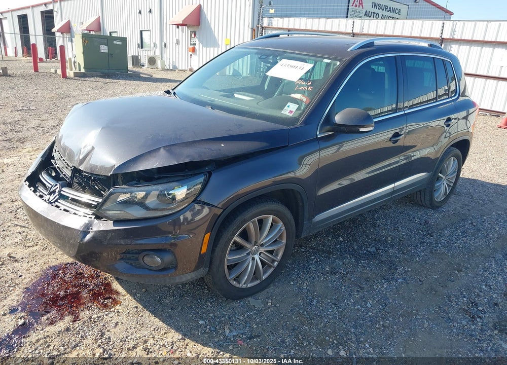 2016 VOLKSWAGEN TIGUAN VIN: WVGAV7AX6GW537887