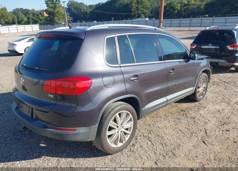 2016 VOLKSWAGEN TIGUAN VIN: WVGAV7AX6GW537887