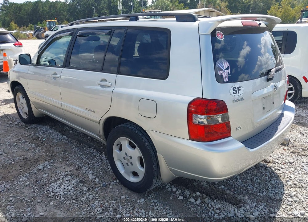 2007 TOYOTA HIGHLANDER LIMITED V6 VIN: JTEDP21A370138511