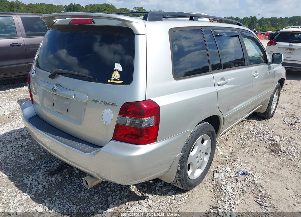 2007 TOYOTA HIGHLANDER LIMITED V6 VIN: JTEDP21A370138511