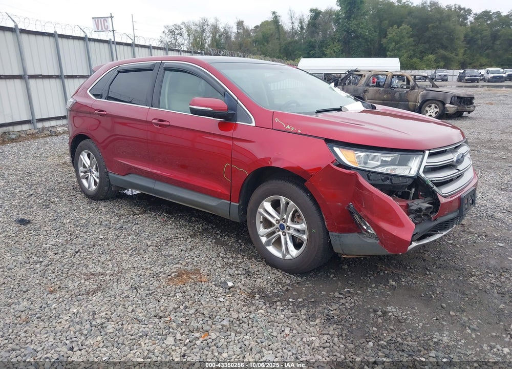 2015 FORD EDGE SEL VIN: 2FMTK3J84FBB70748