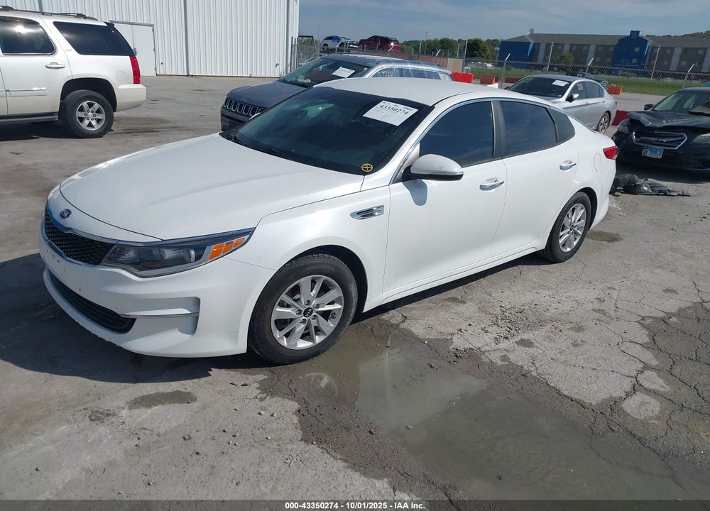 2016 KIA OPTIMA LX VIN: KNAGT4L30G5090571