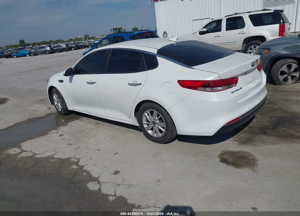 2016 KIA OPTIMA LX VIN: KNAGT4L30G5090571