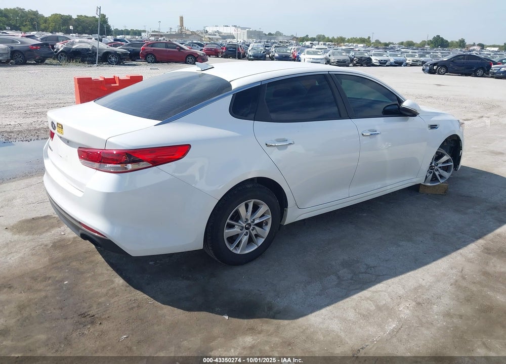 2016 KIA OPTIMA LX VIN: KNAGT4L30G5090571