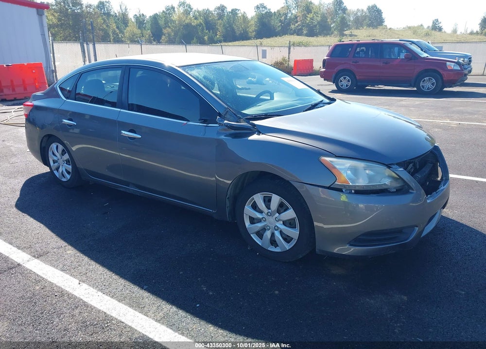 2015 NISSAN SENTRA SV VIN: 3N1AB7AP9FY218619