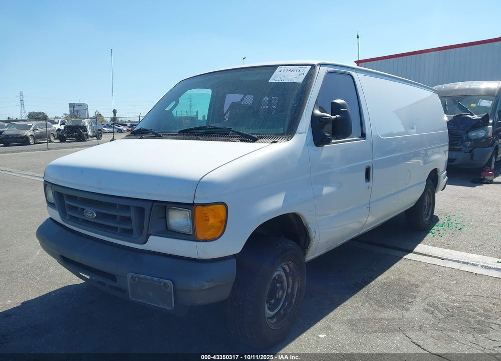 2007 FORD E-150 COMMERCIAL/RECREATIONAL VIN: 1FTNE14W87DB21762