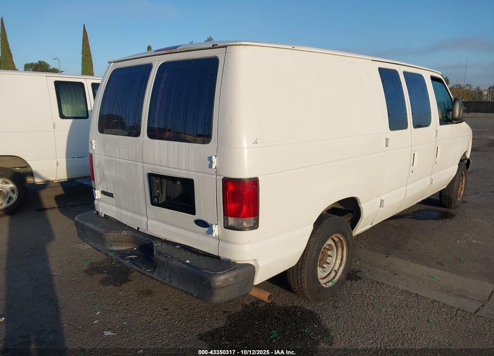 2007 FORD E-150 COMMERCIAL/RECREATIONAL VIN: 1FTNE14W87DB21762