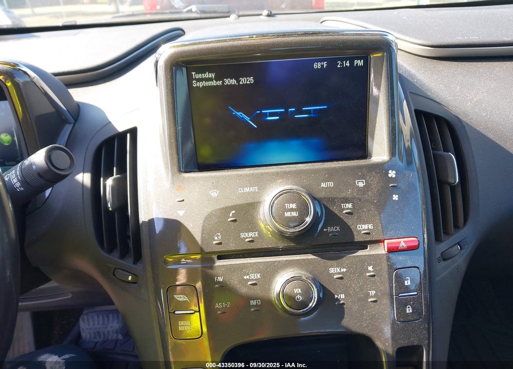 2014 CHEVROLET VOLT VIN: 1G1RA6E45EU133025