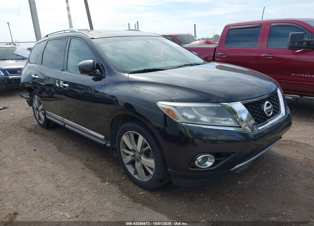 2015 NISSAN PATHFINDER PLATINUM VIN: 5N1AR2MMXFC707046
