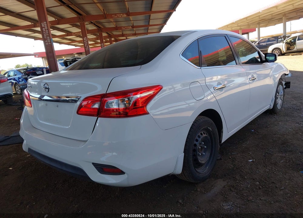 2019 NISSAN SENTRA S VIN: 3N1AB7AP2KY455026