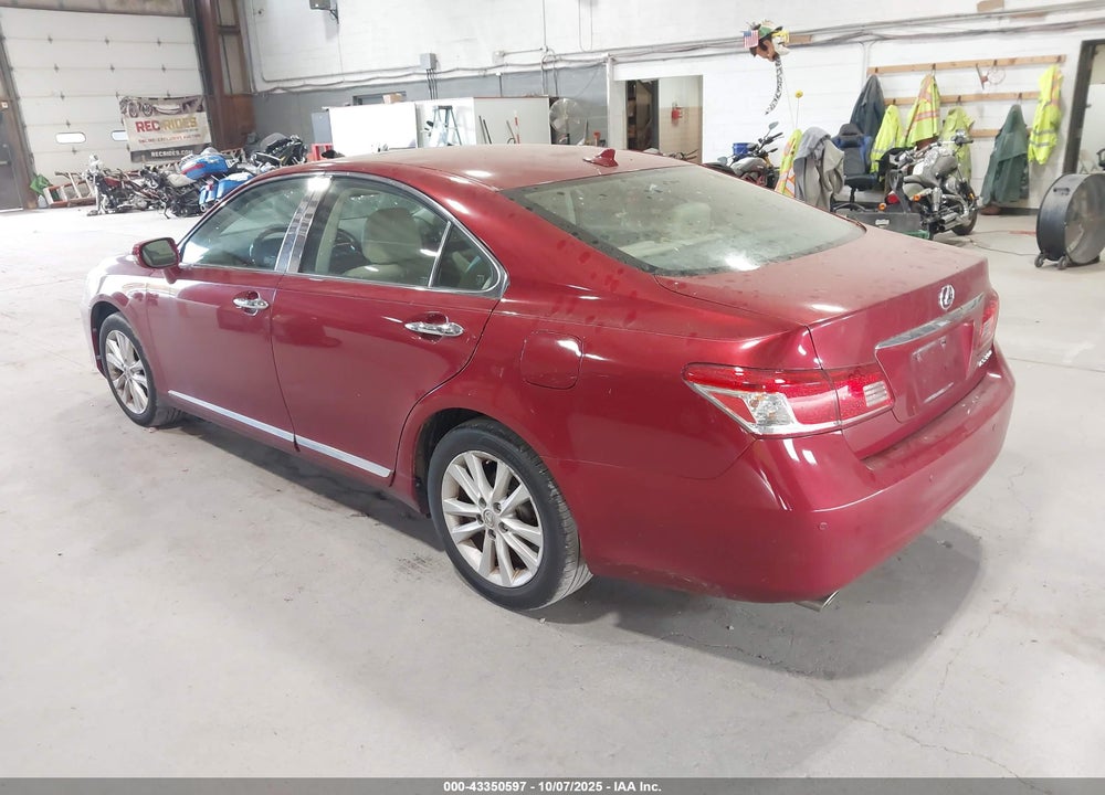 2011 LEXUS ES 350 VIN: JTHBK1EG8B2439421
