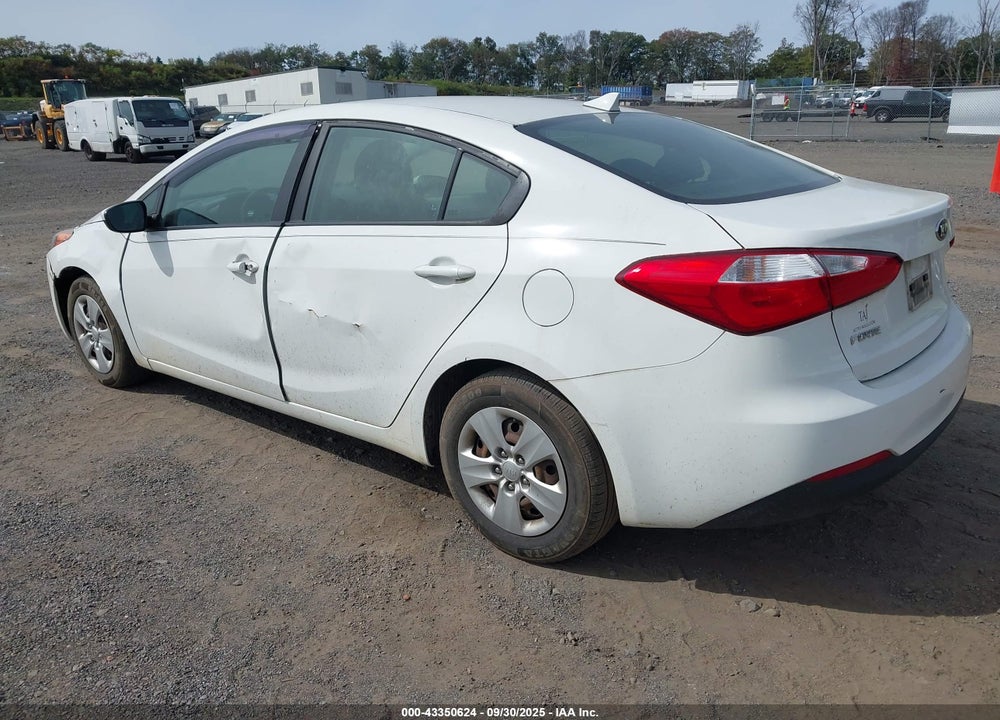 2016 KIA FORTE LX VIN: KNAFK4A6XG5590393