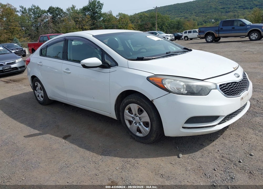 2016 KIA FORTE LX VIN: KNAFK4A6XG5590393