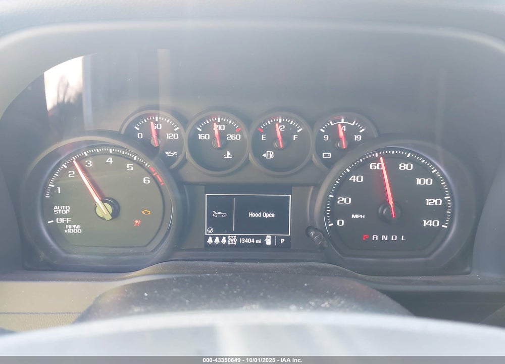 2025 CHEVROLET SILVERADO 1500 VIN: 1GCPKBEK6SZ124710