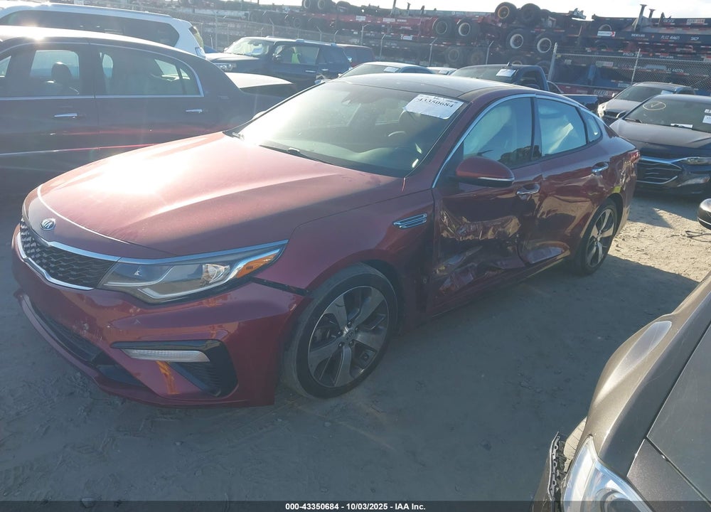 2019 KIA OPTIMA S VIN: 5XXGT4L33KG355605