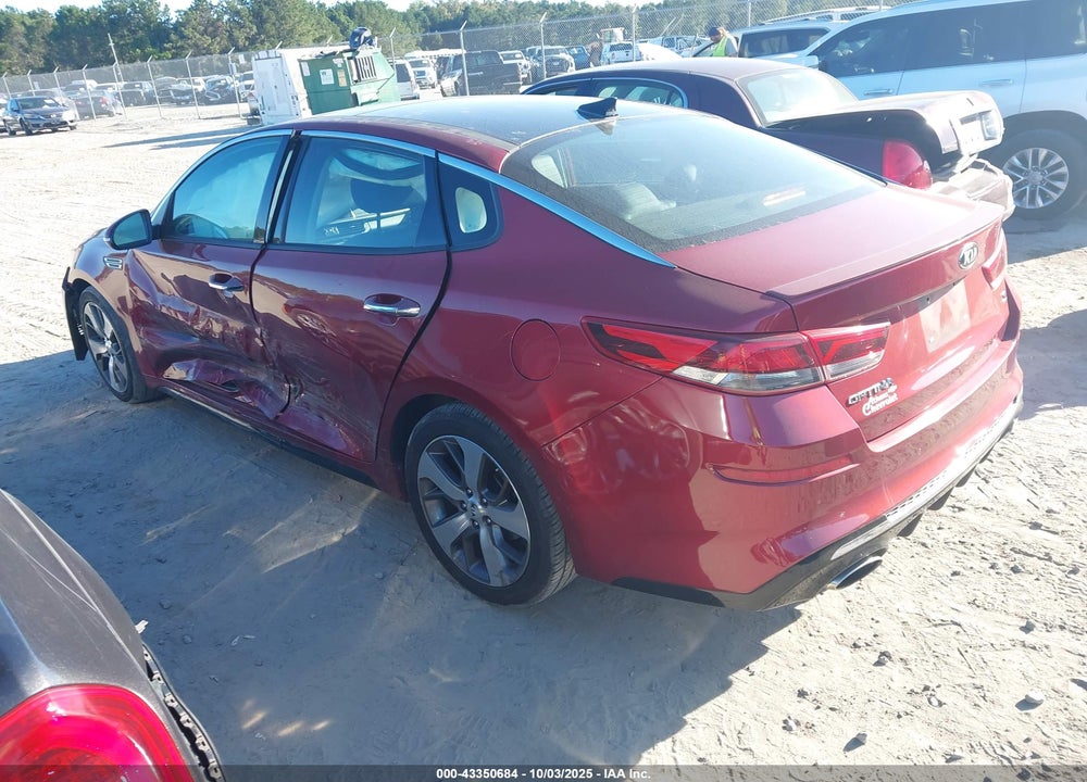 2019 KIA OPTIMA S VIN: 5XXGT4L33KG355605