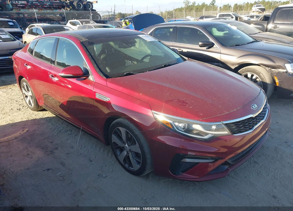 2019 KIA OPTIMA S VIN: 5XXGT4L33KG355605