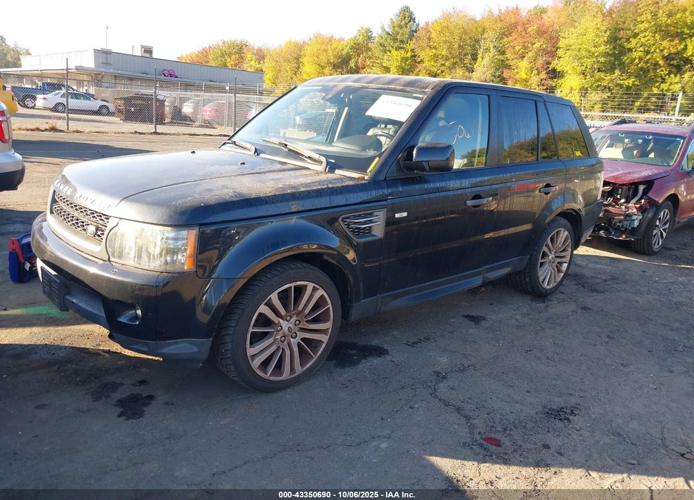 2011 LAND ROVER RANGE ROVER SPORT VIN: SALSK2D47BA716332