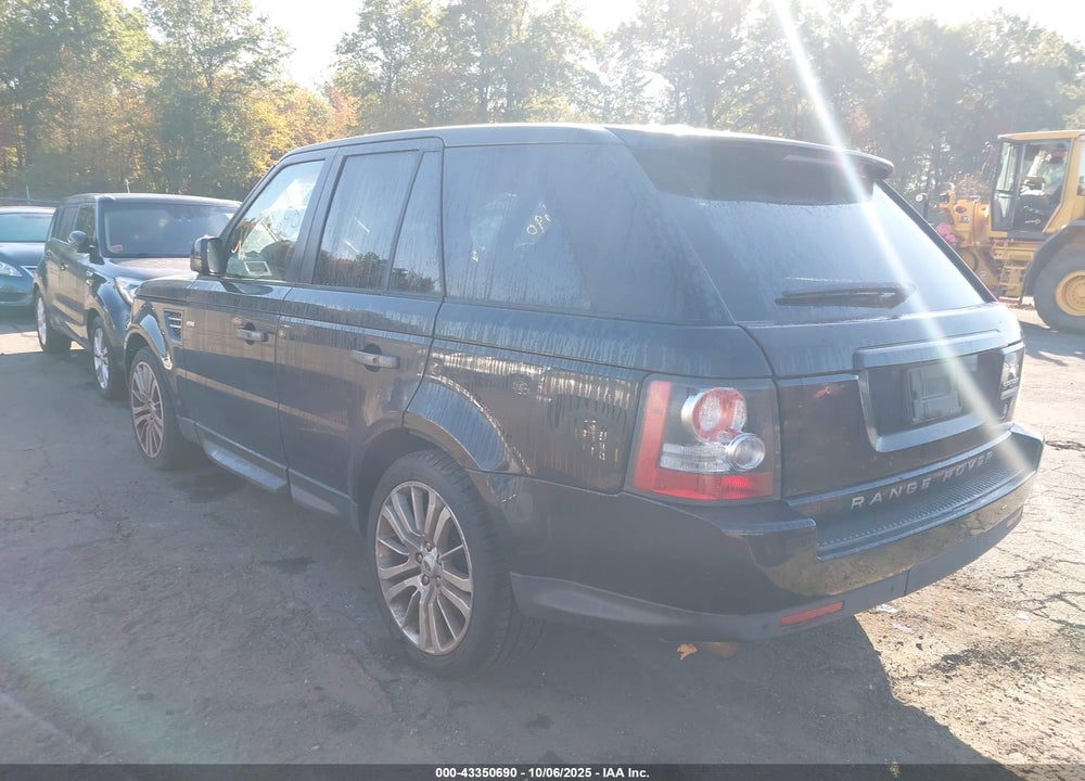2011 LAND ROVER RANGE ROVER SPORT VIN: SALSK2D47BA716332