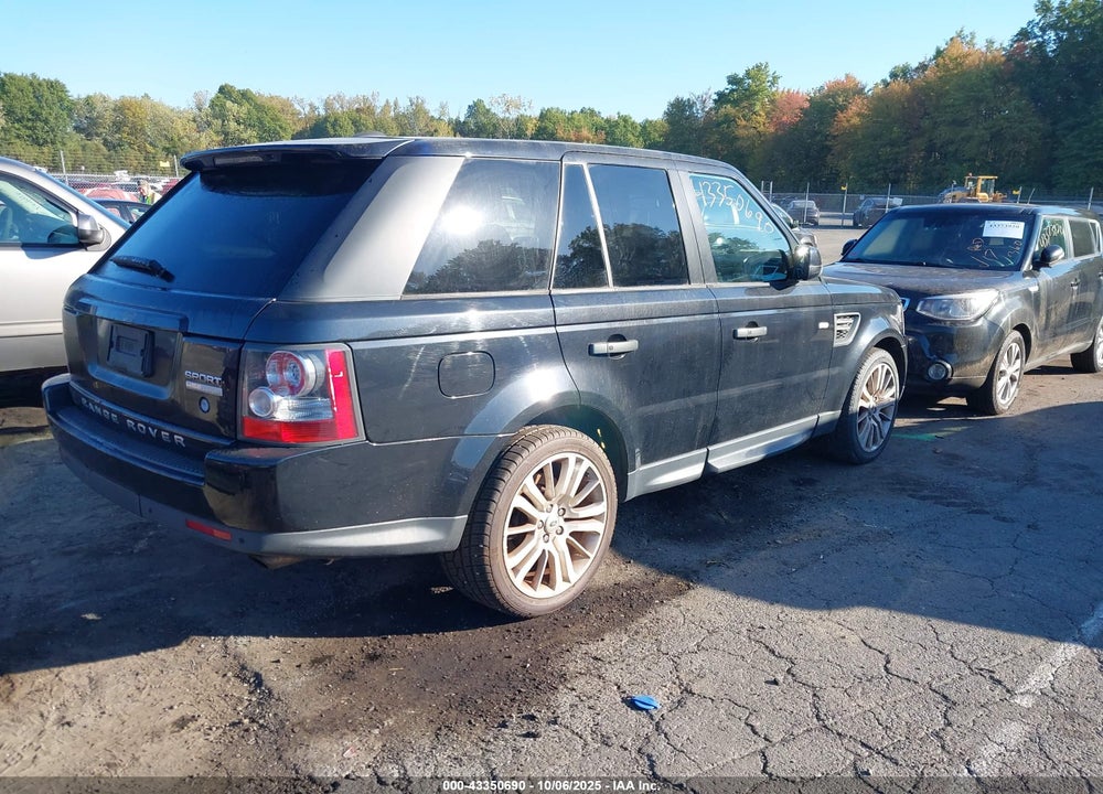 2011 LAND ROVER RANGE ROVER SPORT VIN: SALSK2D47BA716332