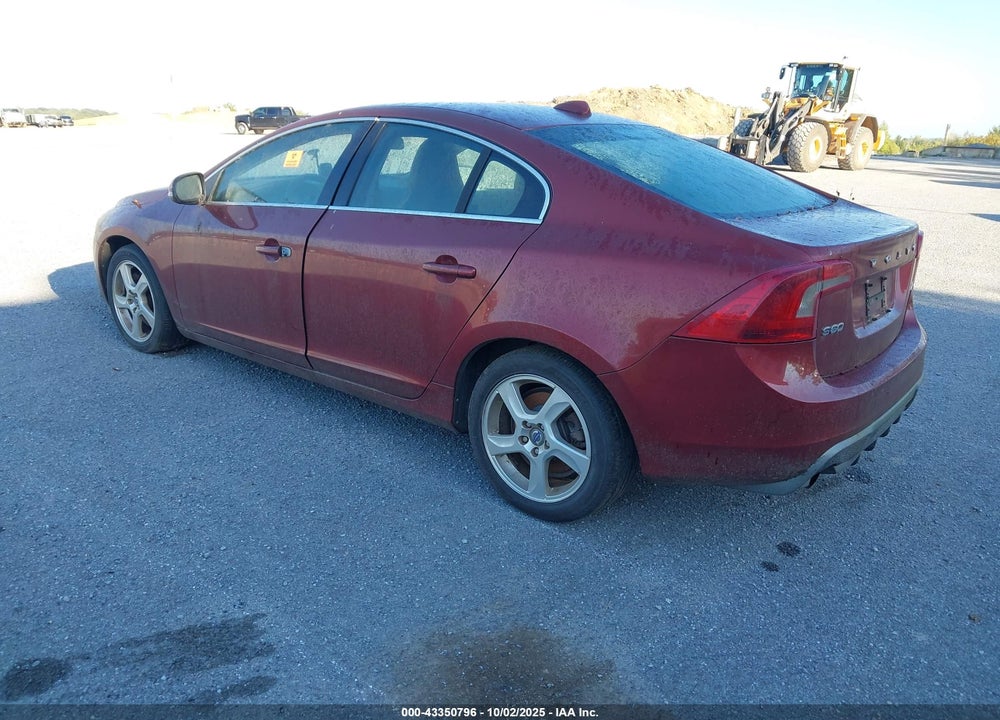 2012 VOLVO S60 VIN: YV1622FS5C2034088