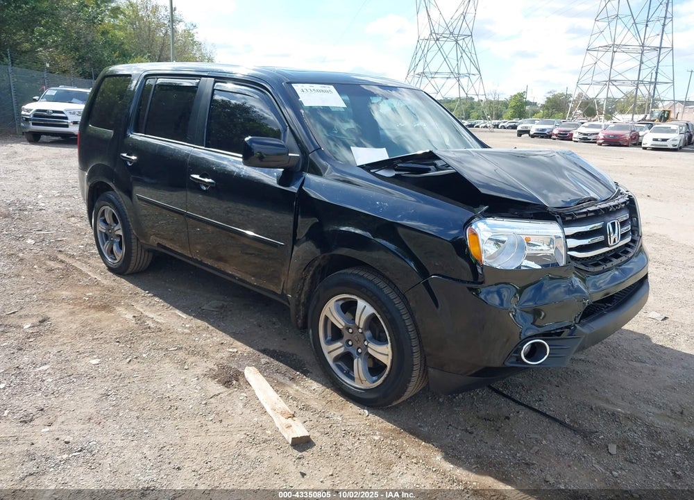 2015 HONDA PILOT SE VIN: 5FNYF4H38FB063042