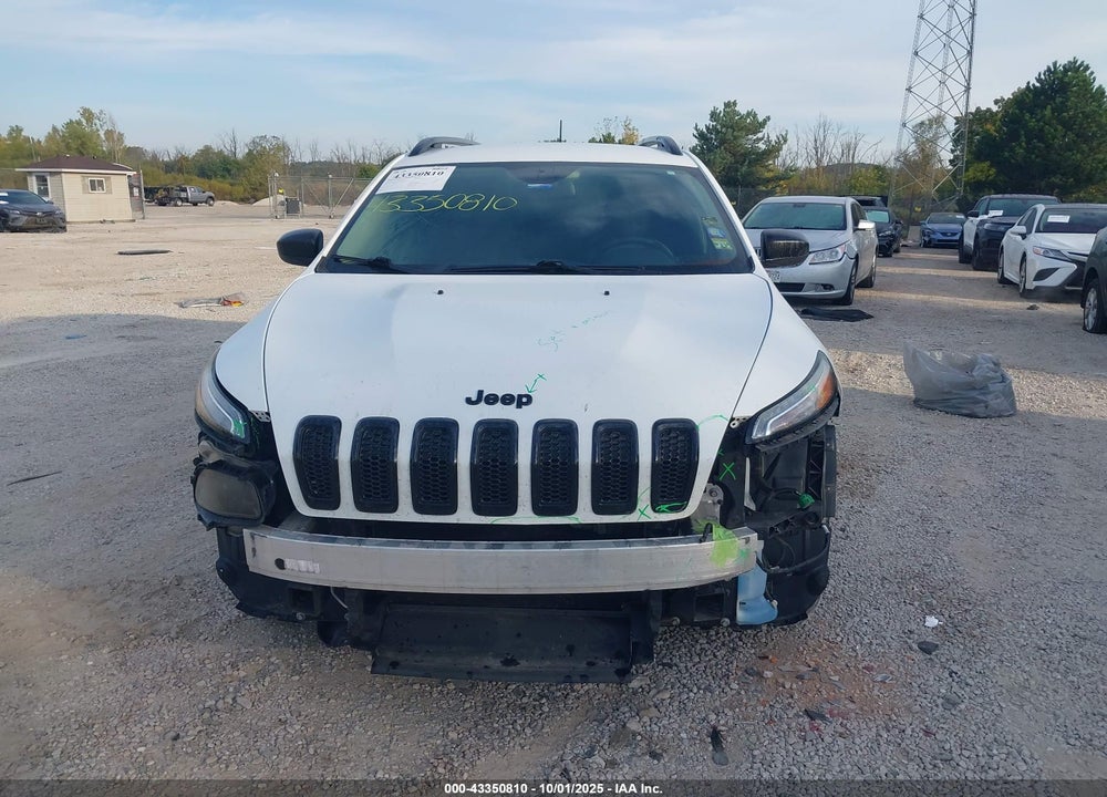 2016 JEEP CHEROKEE VIN: 1C4PJLAB8GW372948
