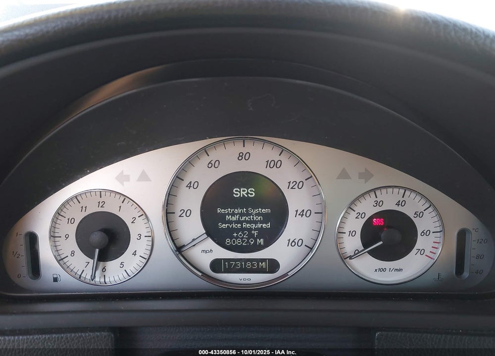 2008 MERCEDES-BENZ CLK 350 VIN: WDBTK56F98T097935