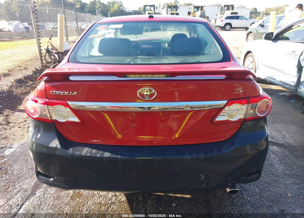 2011 TOYOTA COROLLA S VIN: 2T1BU4EEXBC694911