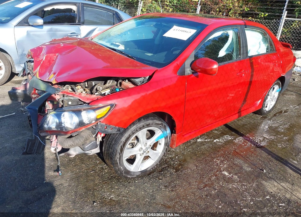 2011 TOYOTA COROLLA S VIN: 2T1BU4EEXBC694911