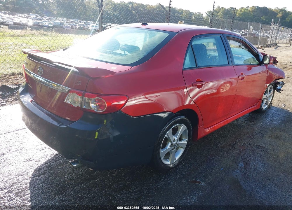 2011 TOYOTA COROLLA S VIN: 2T1BU4EEXBC694911