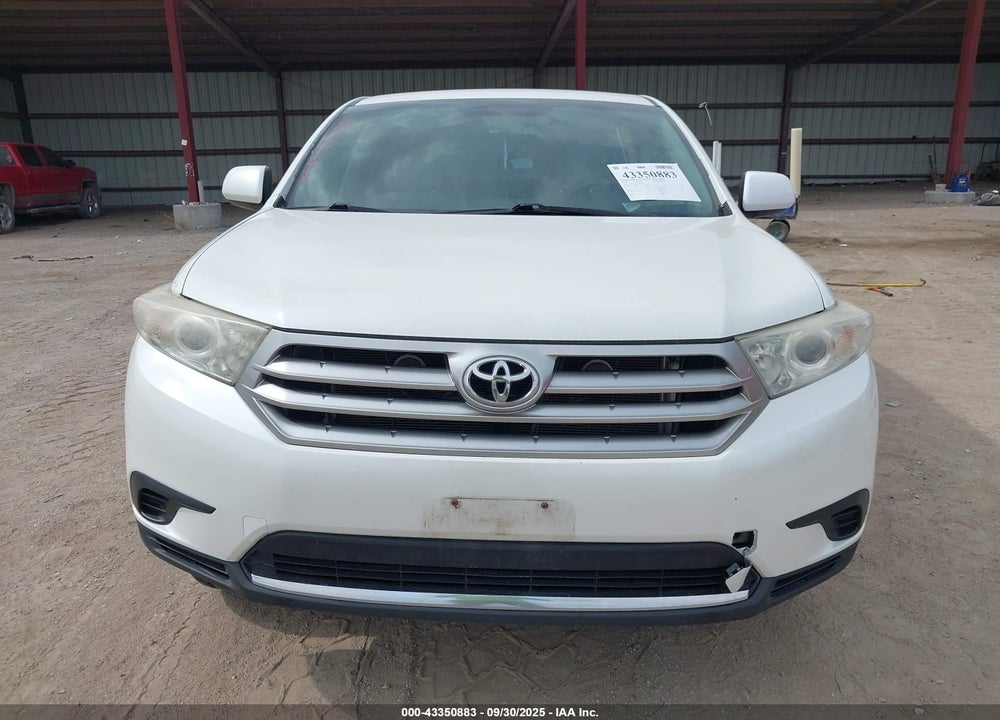 2013 TOYOTA HIGHLANDER BASE V6 VIN: 5TDBK3EH5DS230719