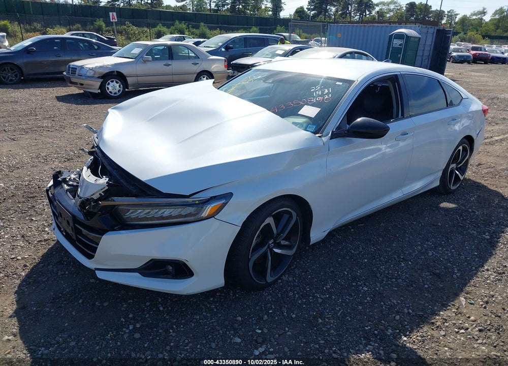 2021 HONDA ACCORD VIN: 1HGCV1F46MA054239
