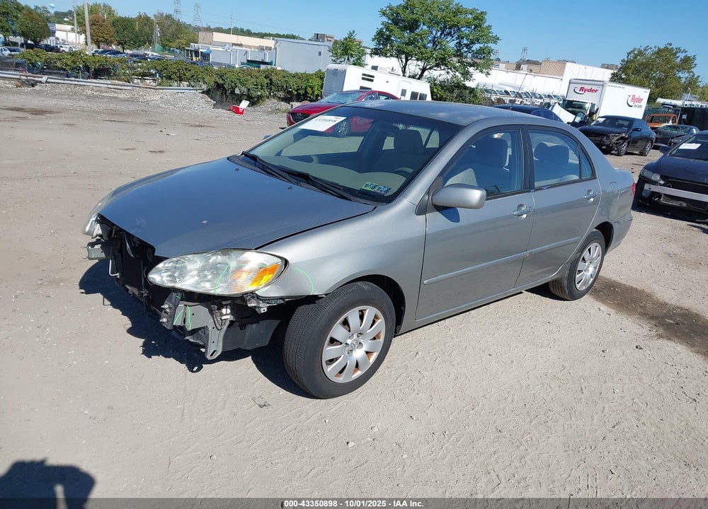 2004 TOYOTA COROLLA LE VIN: 2T1BR32E84C310546