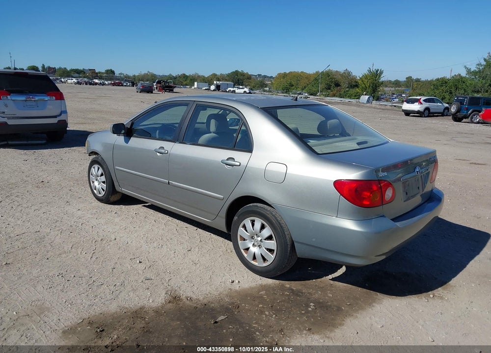 2004 TOYOTA COROLLA LE VIN: 2T1BR32E84C310546