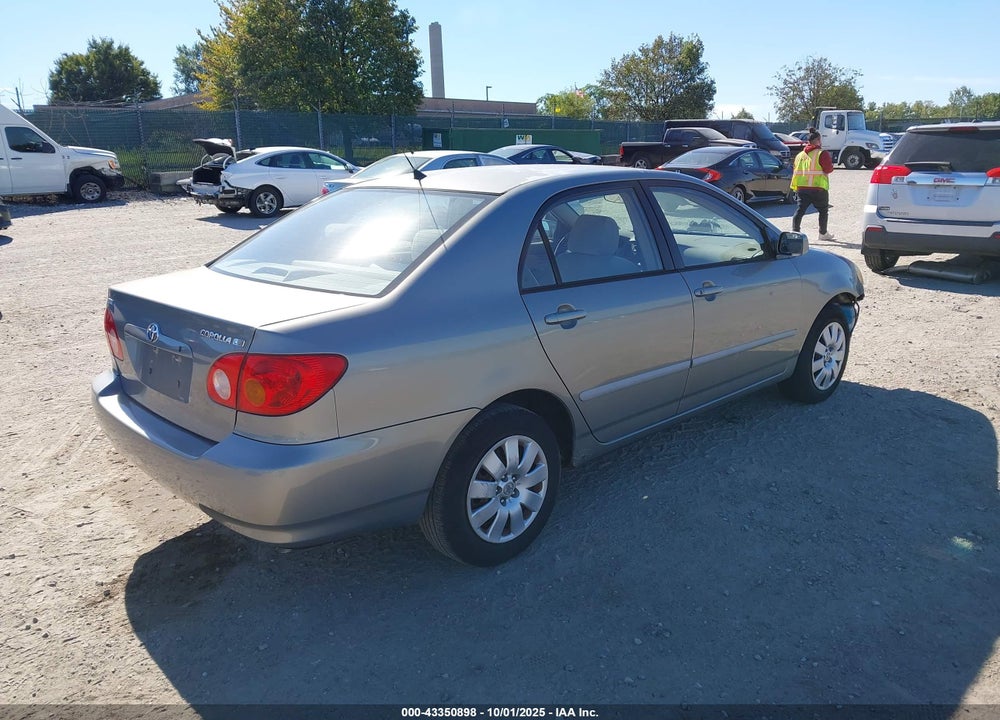 2004 TOYOTA COROLLA LE VIN: 2T1BR32E84C310546