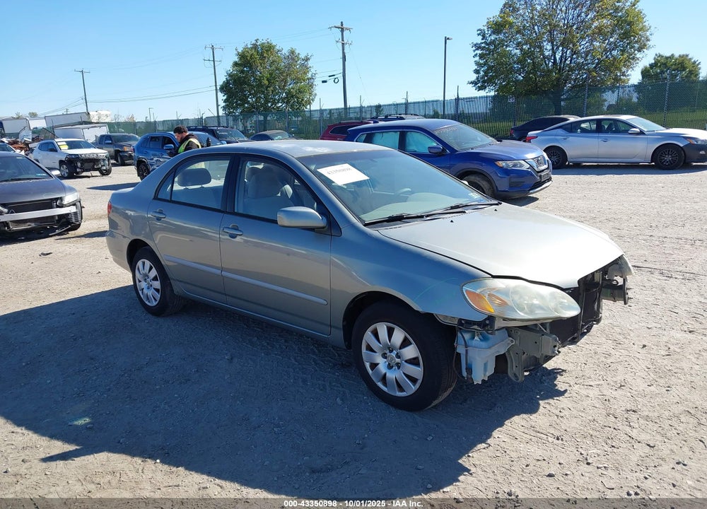 2004 TOYOTA COROLLA LE VIN: 2T1BR32E84C310546