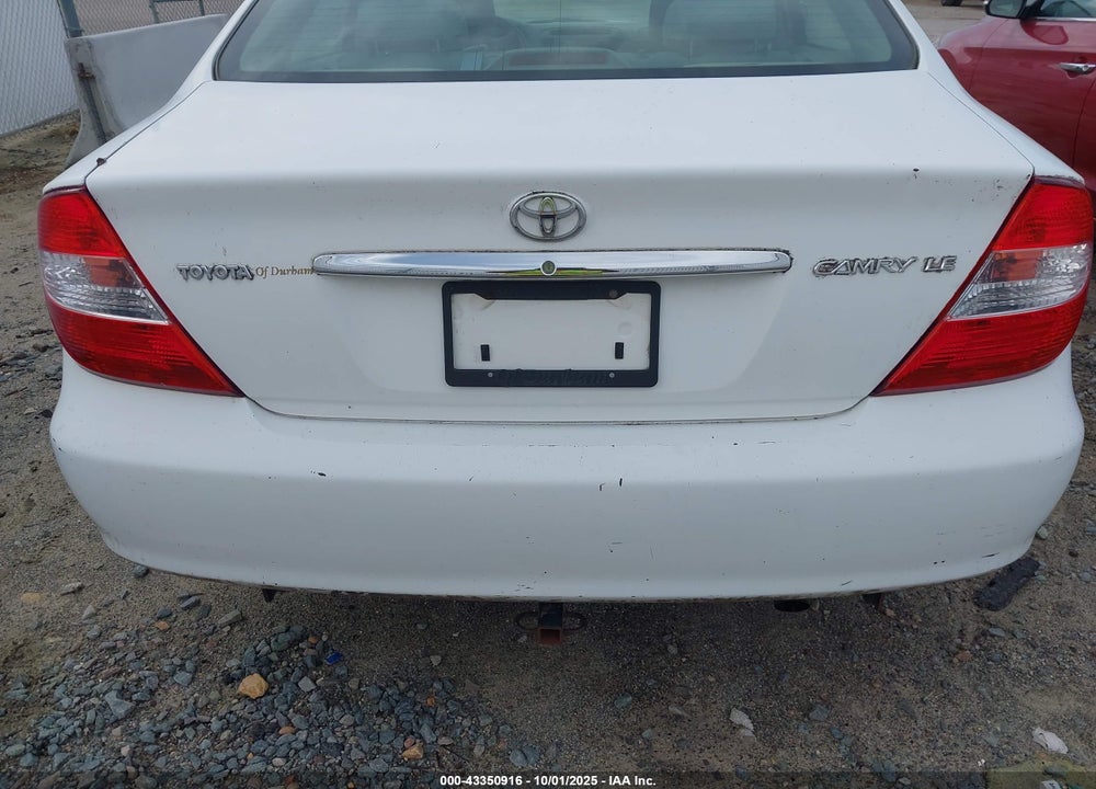 2003 TOYOTA CAMRY LE VIN: 4T1BE32K43U260047