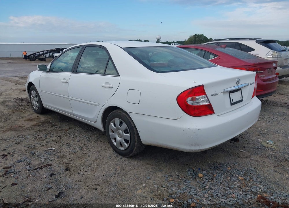2003 TOYOTA CAMRY LE VIN: 4T1BE32K43U260047