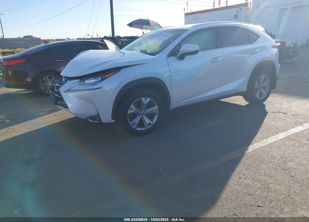 2017 LEXUS NX 200T VIN: JTJBARBZ9H2115912