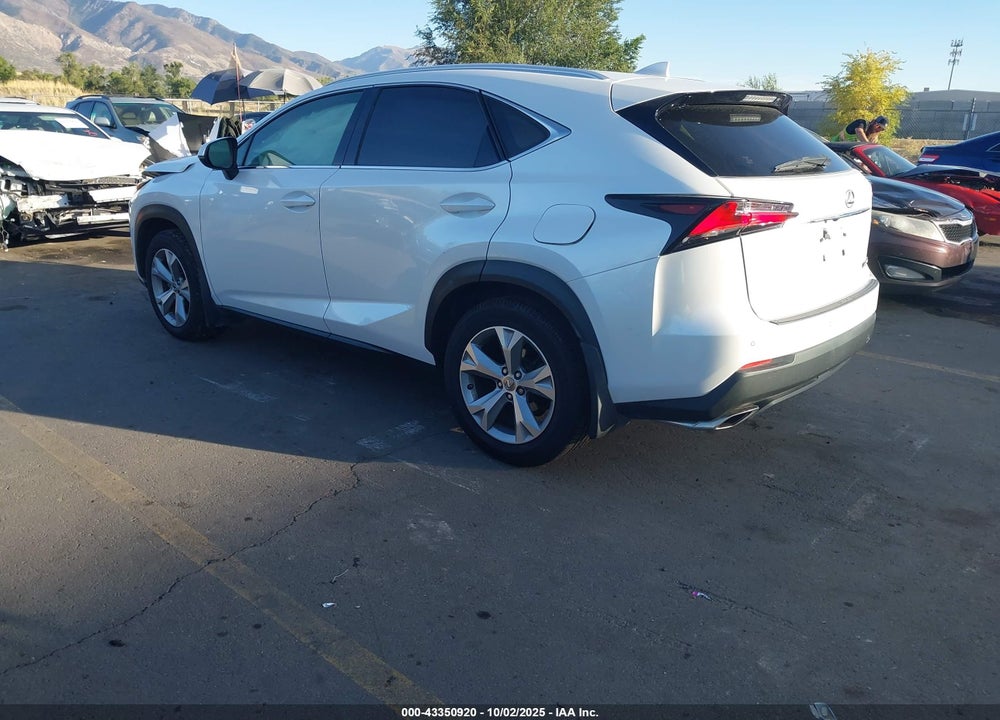 2017 LEXUS NX 200T VIN: JTJBARBZ9H2115912