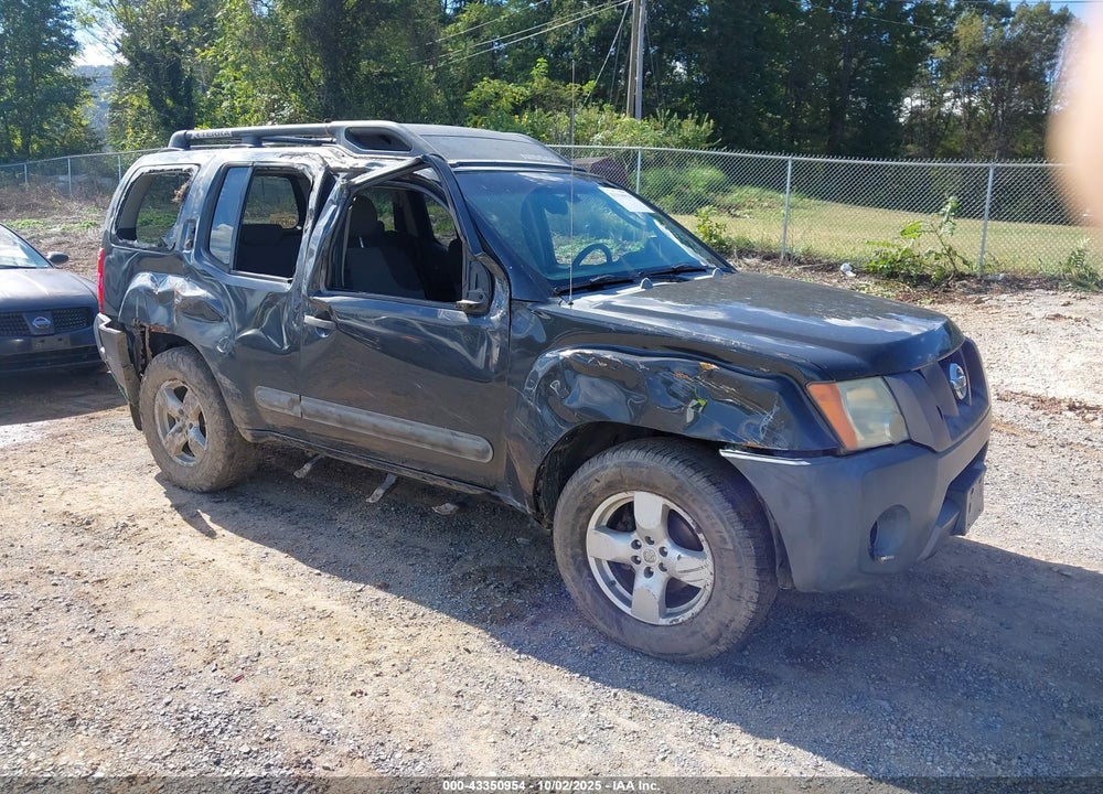 2005 NISSAN XTERRA SE VIN: 5N1AN08W05C632416