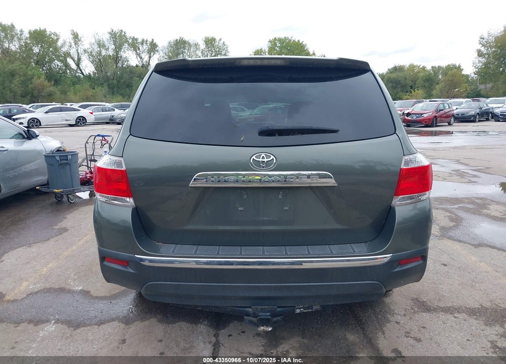 2012 TOYOTA HIGHLANDER VIN: 5TDZA3EH2CS030459
