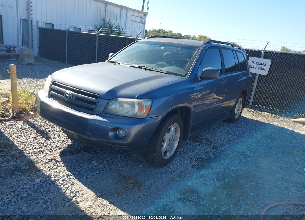 2004 TOYOTA HIGHLANDER LIMITED V6 VIN: JTEDP21A540030726