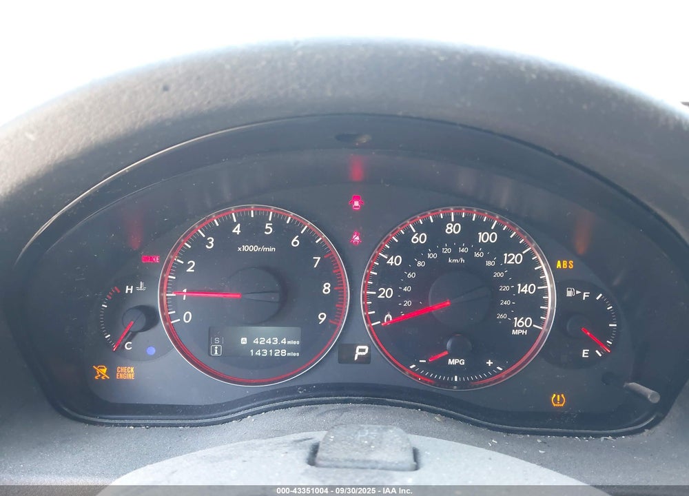 2008 SUBARU OUTBACK VIN: 4S4BP86C284300918