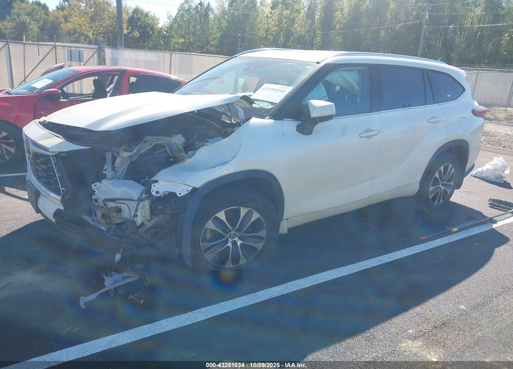 2020 TOYOTA HIGHLANDER VIN: 5TDGZRAH9LS503198