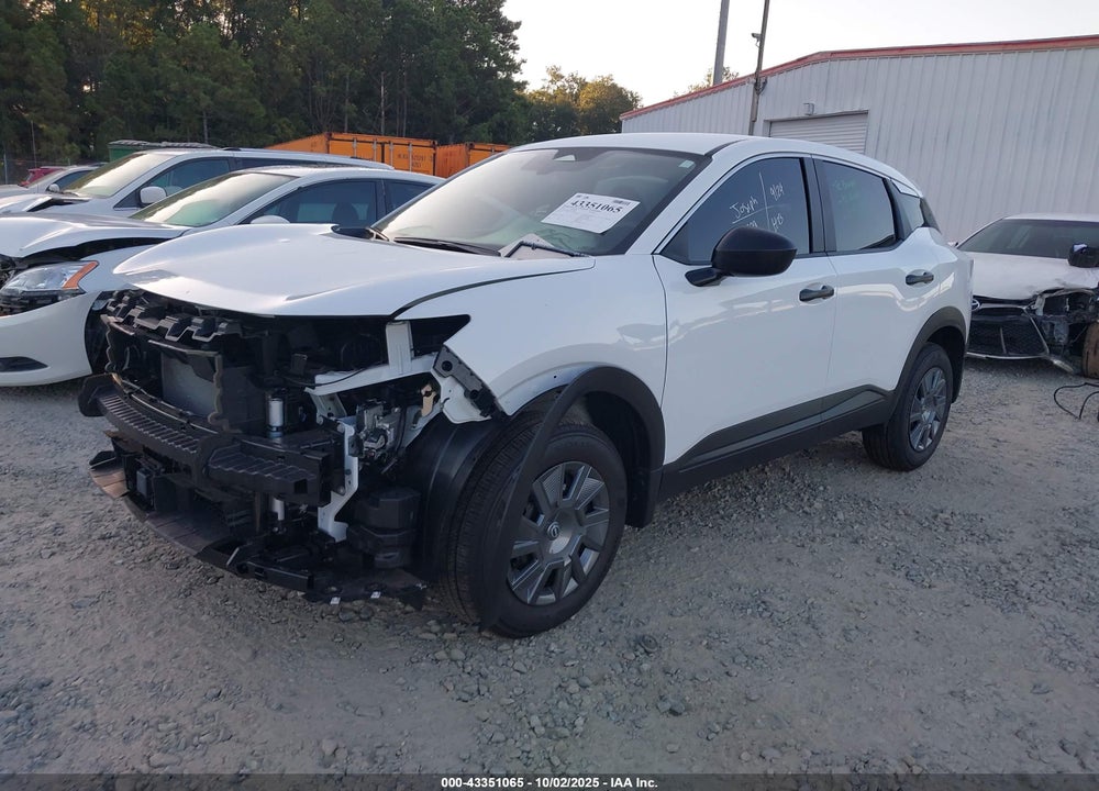 2025 NISSAN KICKS S FWD VIN: 3N8AP6BAXSL392102